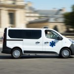 Véhicule ambulance à Aubiet